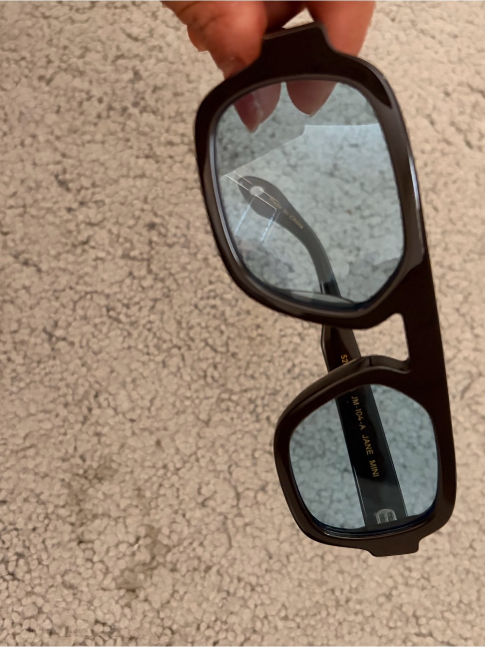 Elisa Johnson Jane Mini Blue Sunglasses - Picture 2 of 6